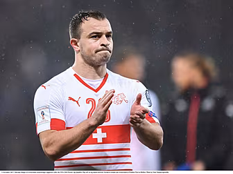 Xherdan Shaqiri mends Swiss fe...