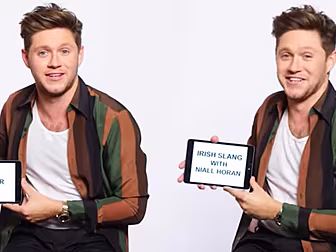Niall Horan Explains Irish Sla...