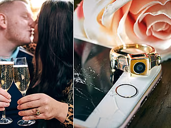 Tinder Lovers Create Engagemen...