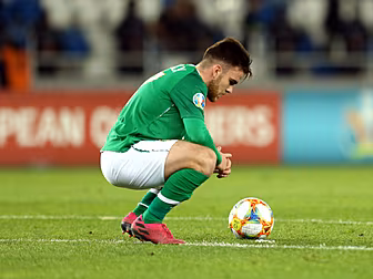 Aaron Connolly out of Ireland'...