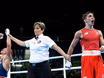 Boxing referees and judges fro...