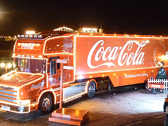 Here's When The Coca Cola Truc...