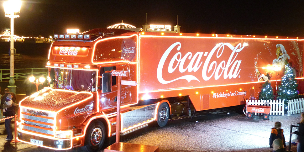 Here's When The Coca Cola Truc...