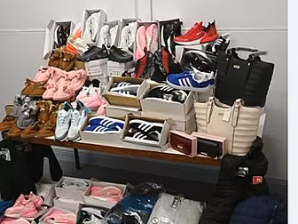 €18,000 Of Counterfeit Clothes...