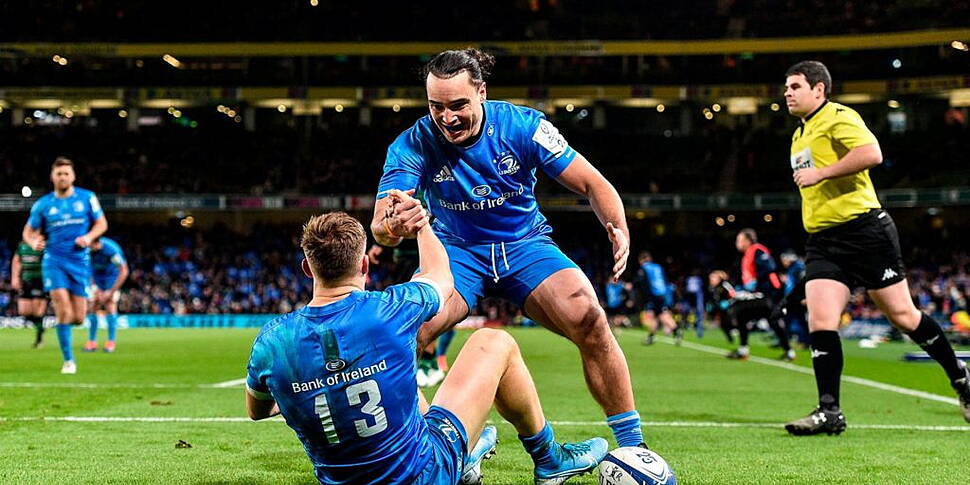 Leinster confirm winger James...