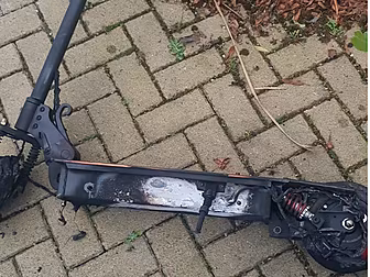 Safety Warning After Scooter C...