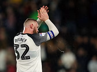 Wayne Rooney captains Derby to...