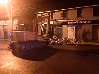 Bank Damaged During Attempted...