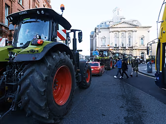 Around 100 Tractors Remain Par...