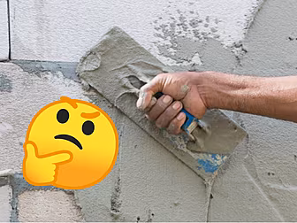 To Plaster, Or Not To Plaster?...