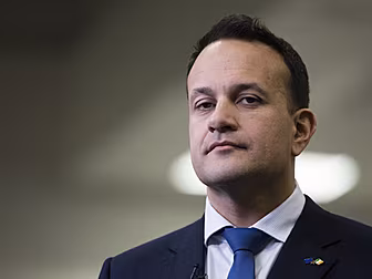 Taoiseach Cutting St Patrick's...