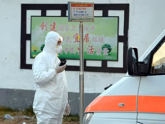 China Reports Zero New Covid-1...