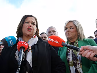 Sinn Féin's Support Increases...