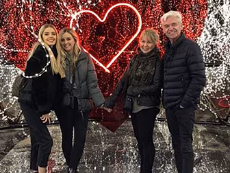 Phillip Schofield Enjoys Holid...