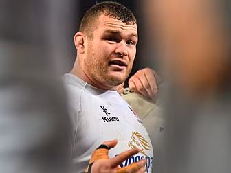 Ulster prop Jack McGrath signs...