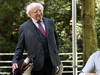 President Michael D Higgins An...