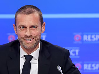 UEFA President Ceferin admits...