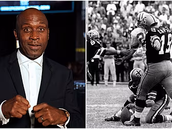 Nigel Benn's brother, NFL lege...