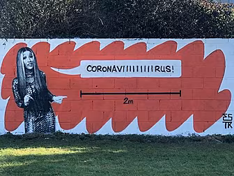 Cardi B Reposts Mural Created...