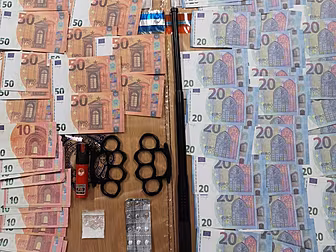 Four Weapons And €2,200 Of Pro...