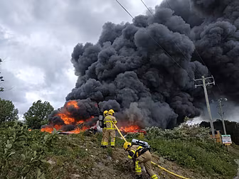 Dublin Fire Brigade Tackling S...