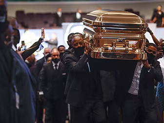 Funeral Of George Floyd Takes...