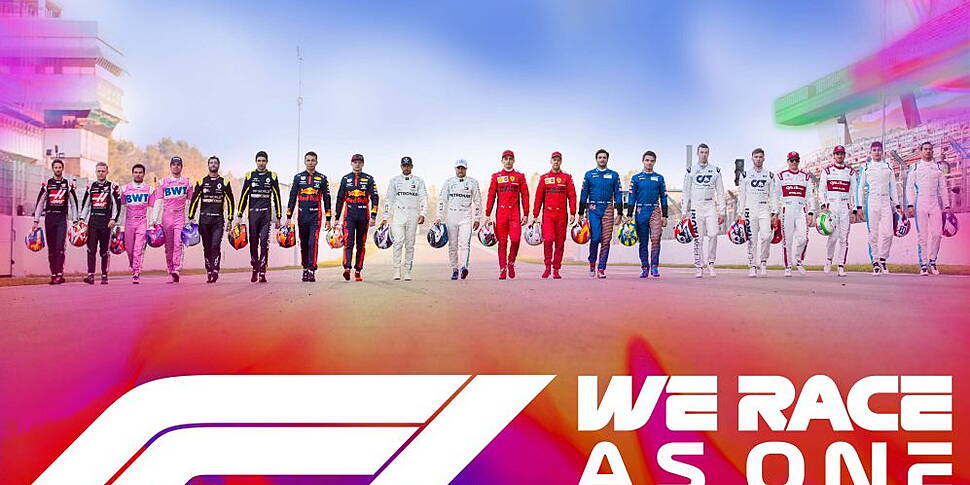 Formula One launch #WeRaceAsOn...