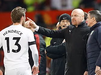 Burnley boss Dyche frustrated...