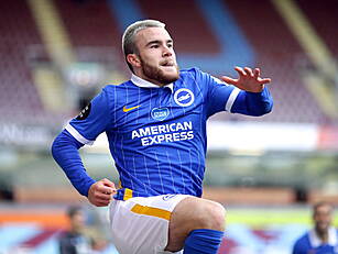 Ireland striker Aaron Connolly...