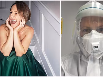 Irish Nurse Working Through Co...