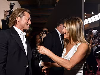 Brad Pitt and Jennifer Aniston...