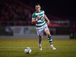 'First half against St Pats, f...