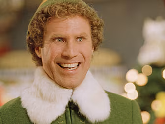 Will Ferrell's Elf Costume On...