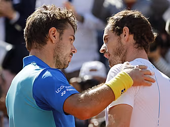 Murray and Wawrinka reunited i...