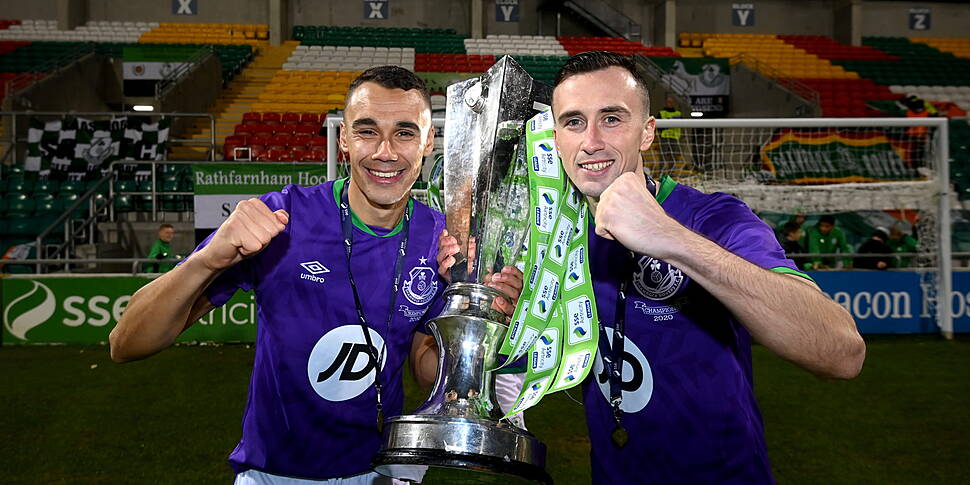 Graham Burke and Aaron McEneff...