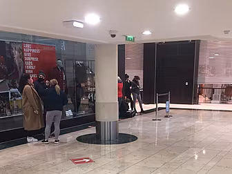 Queues Outside Shops As Level...