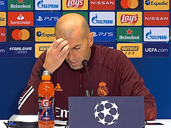 Zidane insists he won't resign...