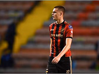 Irish teenage striker Evan Fer...