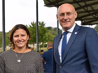 Sports Minister meets Laporte...