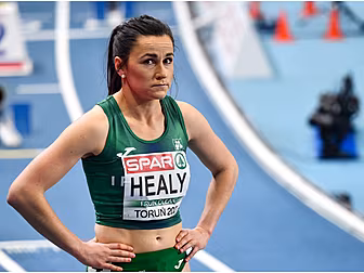 Phil Healy narrowly misses out...
