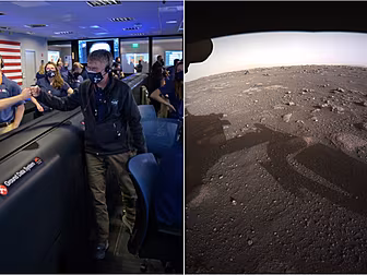 History Is Made As First Fligh...