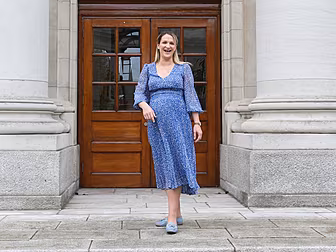 Minister Helen McEntee Gives B...