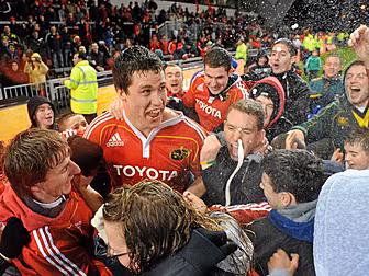 Irish second row Ian Nagle con...