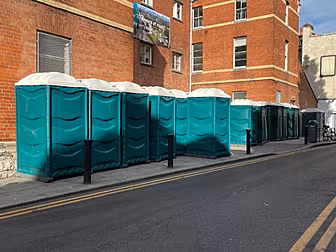 150 Portaloos Are Being Put In...