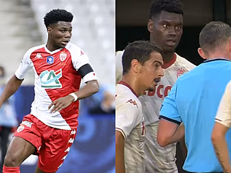 Monaco claim striker racially...