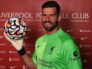 Alisson the latest Liverpool p...