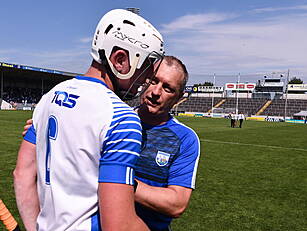 Waterford manager Liam Cahill...