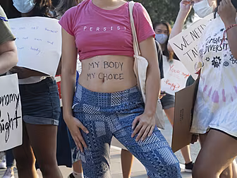 Law In Texas Outlaws Abortion...