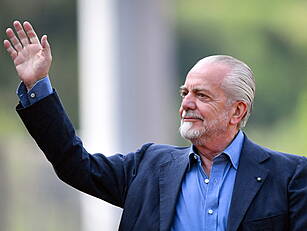 Napoli president De Laurentiis...
