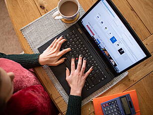One Third Work From Home At Le...